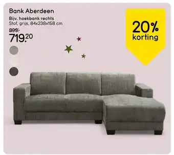 Leen Bakker Bank Aberdeen aanbieding