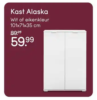 Leen Bakker Kast Alaska aanbieding