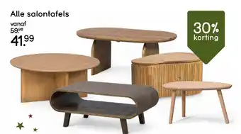 Leen Bakker Alle salontafels aanbieding