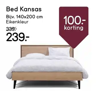 Leen Bakker Bed Kansas aanbieding