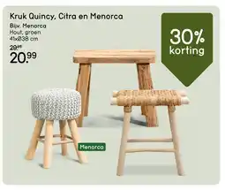 Leen Bakker Kruk Quincy, Citra en Menorca aanbieding