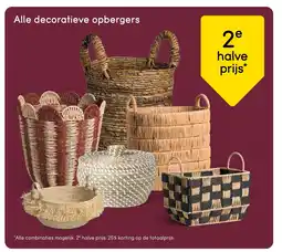 Leen Bakker Alle decoratieve opbergers aanbieding