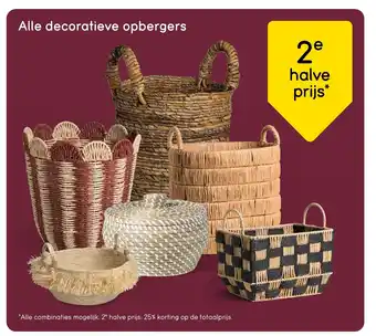 Leen Bakker Alle decoratieve opbergers aanbieding