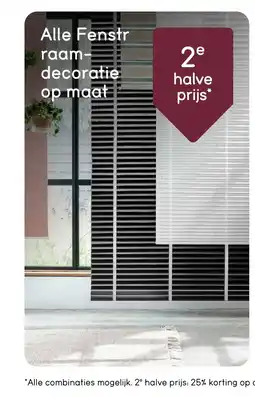 Leen Bakker Alle Fenstr raam decoratie op maat aanbieding