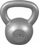 Bol.com Gorilla Sports Kettlebell - Gietijzer - 12 kg aanbieding