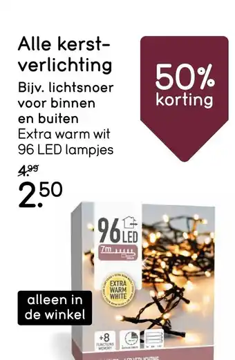 Leen Bakker Alle kerst verlichting aanbieding