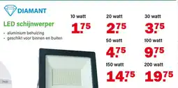 Van Cranenbroek Diamant LED schijnwerper aanbieding