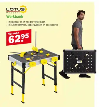 Van Cranenbroek Werkbank aanbieding