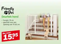 Van Cranenbroek Friendly Pet Deurhek hond aanbieding