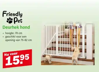 Van Cranenbroek Friendly Pet Deurhek hond aanbieding