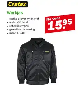 Van Cranenbroek Cratex Werkjas aanbieding