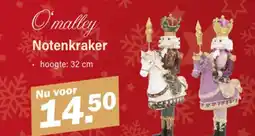 Van Cranenbroek O'malley Notenkraker aanbieding
