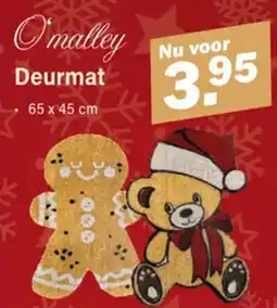 Van Cranenbroek O'malley Deurmat aanbieding
