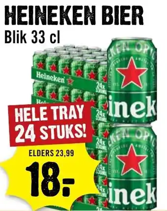 Dirck 3 HEINEKEN BIER aanbieding