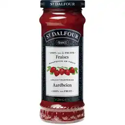 Albert Heijn St. Dalfour Vruchtenspread Aardbei aanbieding