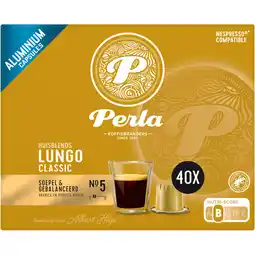 Albert Heijn Perla Huisblends Lungo classic capsules aanbieding