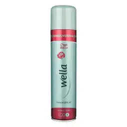 Albert Heijn Wella Ultra strong hold haarspray aanbieding