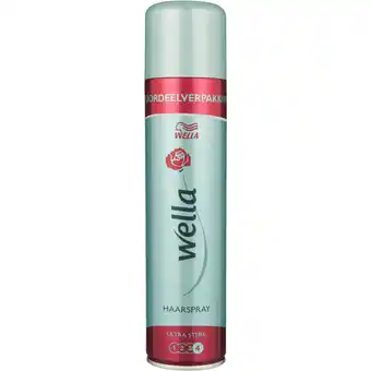 Albert Heijn Wella Ultra strong hold haarspray aanbieding
