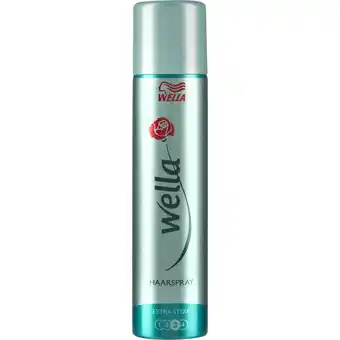 Albert Heijn Wella Extra strong hold haarspray aanbieding