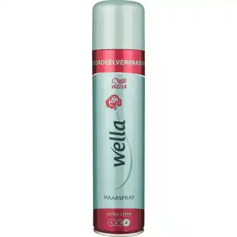 Albert Heijn Wella Extra strong haarspray aanbieding