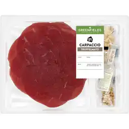 Albert Heijn AH Greenfields Carpaccio truffelmayo aanbieding