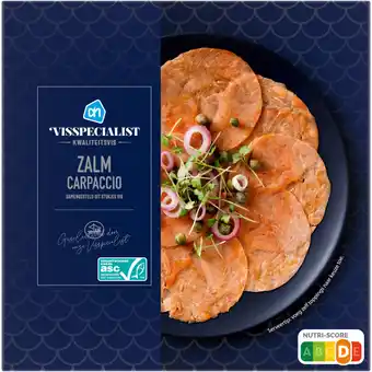 Albert Heijn AH Visspecialist Zalm carpaccio aanbieding