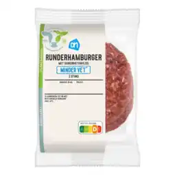 Albert Heijn AH Runderhamburger minder vet 2 stuks aanbieding