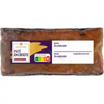 Albert Heijn AH Excellent Pate en croute wildzwijn aanbieding