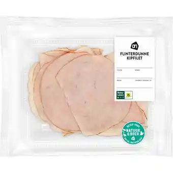 Albert Heijn AH Scharrel flinterdunne kipfilet aanbieding