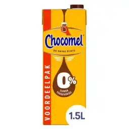 Albert Heijn Chocomel Voordeelpak 0% suiker toegevoegd aanbieding