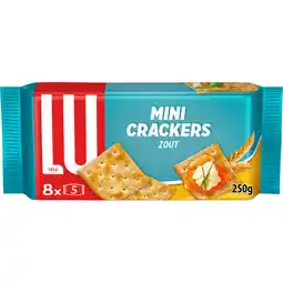 Albert Heijn LU Mini crackers zout aanbieding