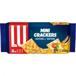 Albert Heijn LU Mini crackers naturel aanbieding