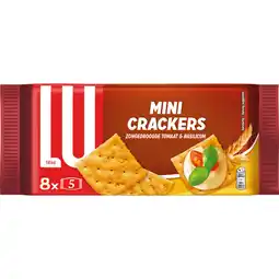 Albert Heijn LU Mini crackers tomaat & basilicum aanbieding