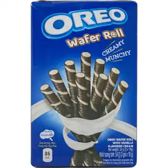 Albert Heijn Oreo Vanilla wafer rolls aanbieding