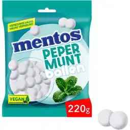 Albert Heijn Mentos Pepermuntballen aanbieding
