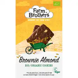 Albert Heijn Farm Brothers Vegan brownie almond aanbieding