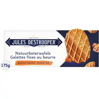 Albert Heijn Jules Destrooper Natuurboterwafels gezouten karamel aanbieding