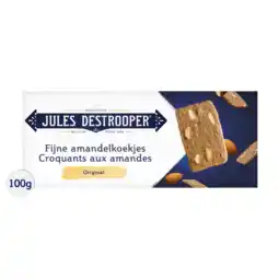 Albert Heijn Jules Destrooper Fijne amandelkoekjes original aanbieding