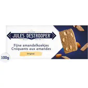 Albert Heijn Jules Destrooper Fijne amandelkoekjes original aanbieding