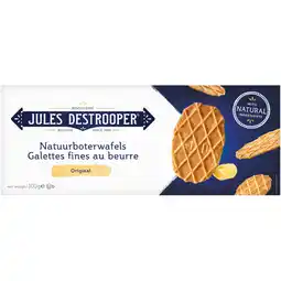 Albert Heijn Jules Destrooper Natuurboterwafels aanbieding