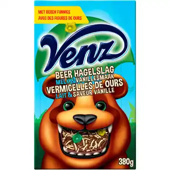 Albert Heijn Venz Beer hagelslag melk & vanille aanbieding