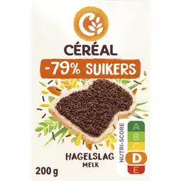Albert Heijn Céréal Hagelslag melk minder suikers aanbieding