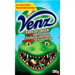 Albert Heijn Venz Krokovlokken puur & vanillesmaak aanbieding