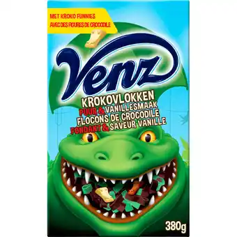 Albert Heijn Venz Krokovlokken puur & vanillesmaak aanbieding