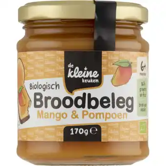 Albert Heijn De Kleine Keuken Biologisch broodbeleg mango pompoen 6m+ aanbieding