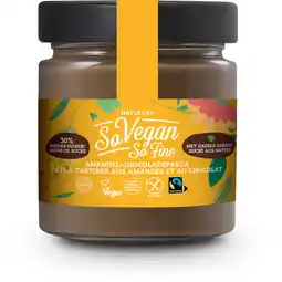 Albert Heijn So Vegan So Fine Amandel chocoladepasta aanbieding