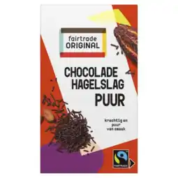 Albert Heijn Fairtrade Original Hagelslag puur aanbieding