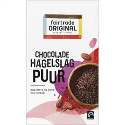 Albert Heijn Fairtrade Original Hagelslag puur aanbieding