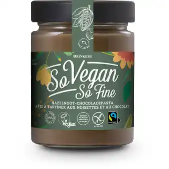 Albert Heijn So Vegan So Fine Hazelnootpasta aanbieding