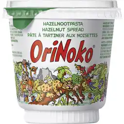 Albert Heijn OriNoko Hazelnootpasta aanbieding